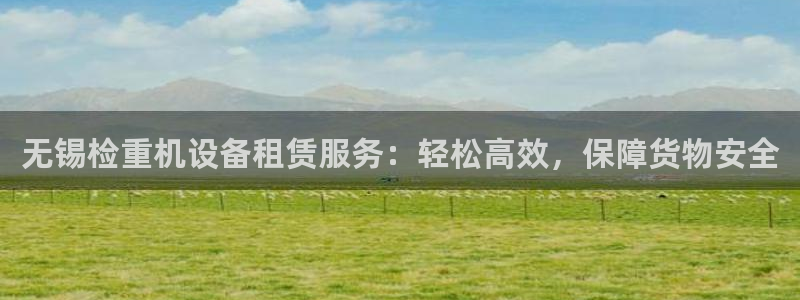 威九国际网站进入客服中心怎么退出：无锡检重机设备租赁服务：轻