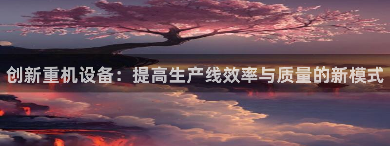 66m威九国际成长模式：创新重机设备：提高生产线效率与质量的